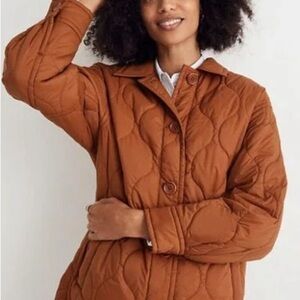 Madewell Quilted Shacket - M
